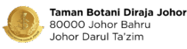 Royal Johor Emblem with Taman Botani Diraja Johor text