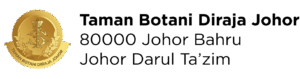 Royal Johor Emblem with Taman Botani Diraja Johor text
