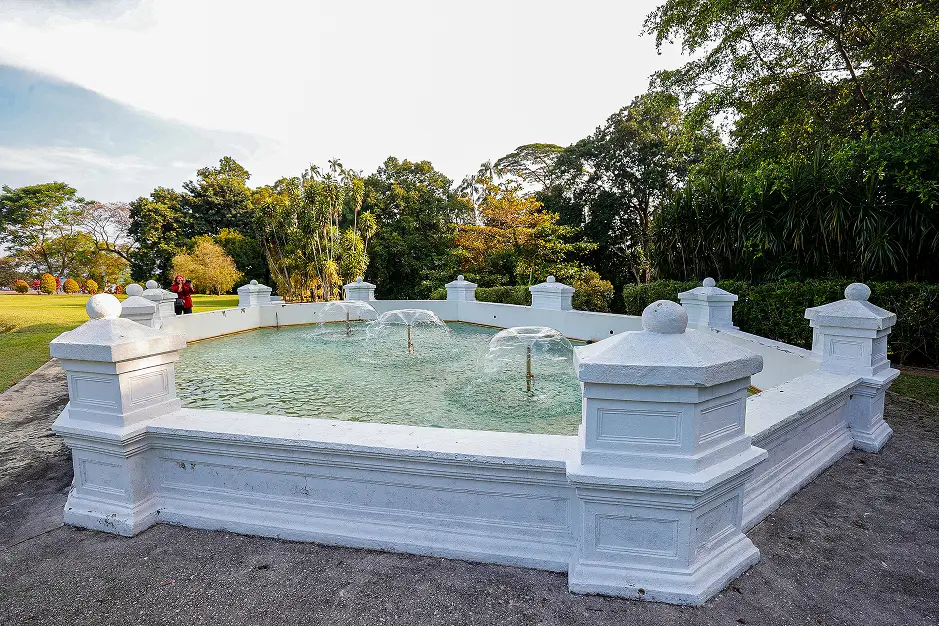 air pancut dalam taman botani diraja johor